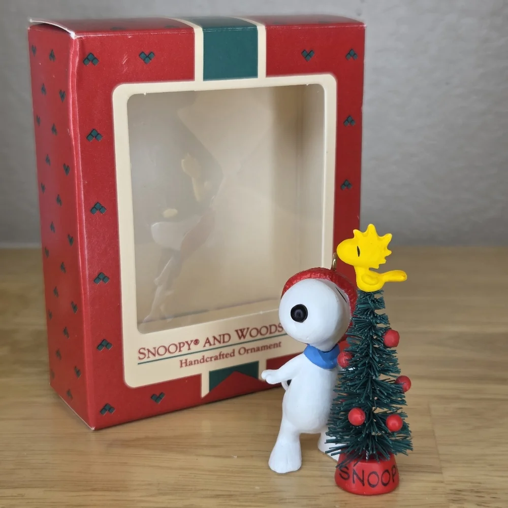 Snoopy and Woodstock‎ Christmas Tree Hallmark Ornament